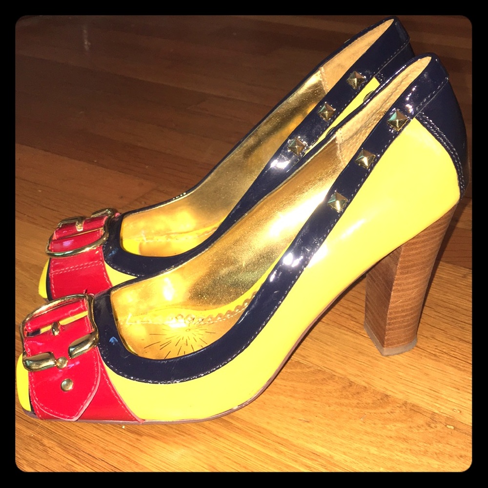 Naughty Monkey heels size 8